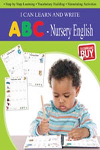 I CAN LEARN AND WRITE Nursery English ABC